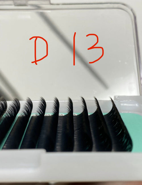 Cashmere PRO Extra Matte Deep Black Lashes 0.05mm【16-lines No-logo】【Best Quality Ever】