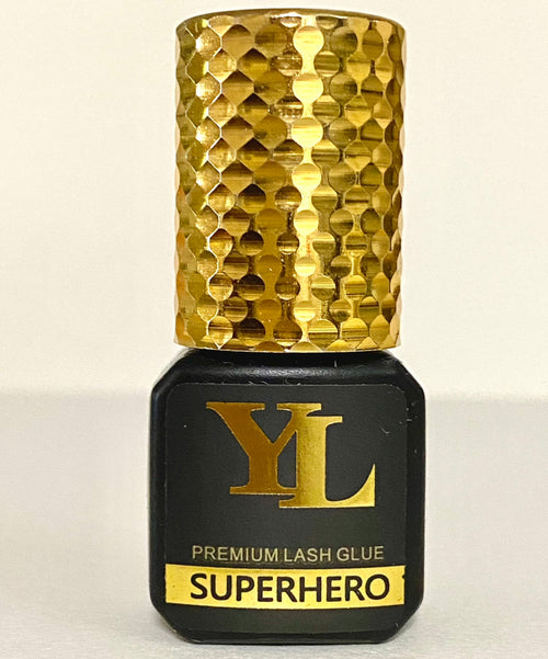 SUPERHERO Lash Glue 0.5-1 Second Fast Dry | EXTRA STRONG- LONG RETENTION 8 weeks【For low to medium humidity】