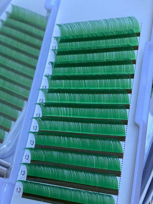 0.05mm Green Lashes 12rows