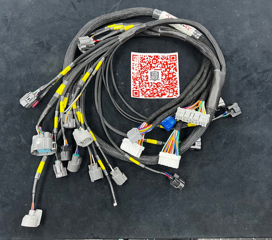 SPDZ1 OBD2 Budget D & B-Series Tucked Engine Harness Civic Integra B18/B16/D16/D15