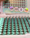 10D - 0.07mm Slim/Sharp Root Medium Stem Premade Fans 16 lines  160 fans NO-Logo 【Sale】