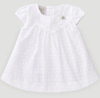 Paz Rodriguez - White Woven Baby Dress