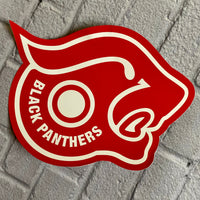 Black Panthers VINTAGE NOS Stickers 6”