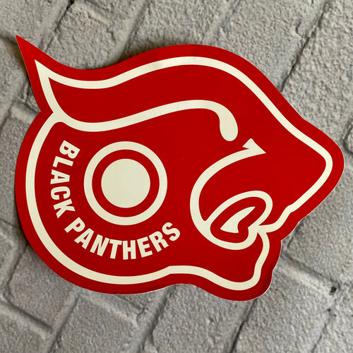 Black Panthers VINTAGE NOS Stickers 6”