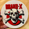 Knucklehead Sticker CLEAR-BACK 4"
