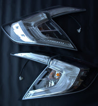 2016-2021 Honda Civic Sedan Clear Tail Light Lenses