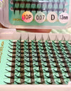 10D - 0.07mm Slim/Sharp Root Medium Stem Premade Fans 16 lines  160 fans NO-Logo 【Sale】