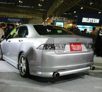 NTXGlow Clear Tail Light Lenses (2004-2008 Acura TSX)