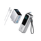 Silver / Power Bank + Charger