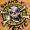 Brand-X Molder HUGE Sticker CLEAR-BACK 12"