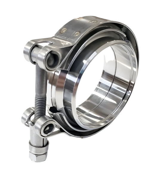 SPDZ1 3.0" V-Band Assembly "male/Female" 304 Stainless - Standard Clamp