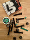1-1/8” Black/Green