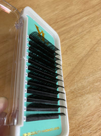 LC , LD curl Lashes 0.06 mm【Best Quality Ever】Cashmere Extra Matte Dark Black Lashes