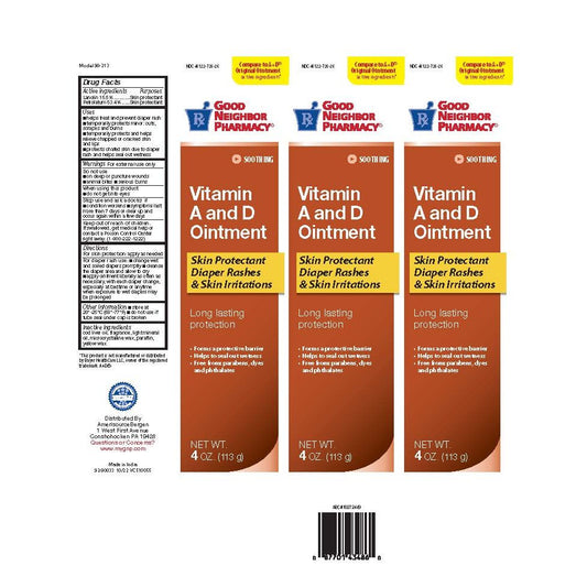 GNP Vitamin A & D Ointment, 4 oz Tube
