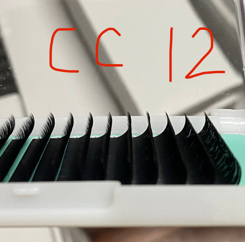 Cashmere PRO Extra Matte Deep Black Lash 【0.02 mm】16-lines - NO logo【Best Quality Ever】
