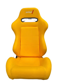 SPDZ1 Canary ST1 Racing Seats Yellow Cloth Reclinable