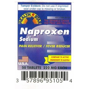 Naproxen Sodium Tabs  220 Mg-50
