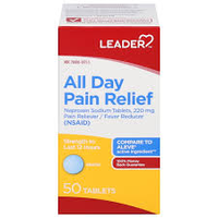 Leader™ All Day Pain Relief – Naproxen Sodium 220 mg (90 Caplets)