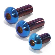 Titanium Fork Guard plastics bolts