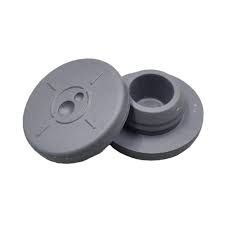 STOPPER, 13MM, STRAIGHT PLUG, ULTRA BROMOBUTYL, GRAY (1000 DISPENSING SUPPLY)