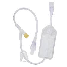 Sterile Filtered IV Extension Set, 16 Inch Length (Case of 50)