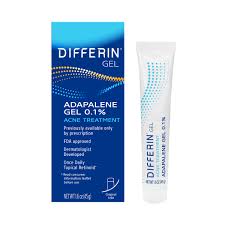 Differin Gel 0.1% (Adapalene) Acne Treatment, 45g Retail Display Case (4 Units)