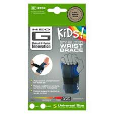 Neo G Kids Stabilized Wrist Brace / Support, Left Hand (Universal Size)