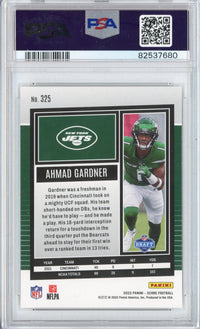 Graded 2022 Panini Score Ahmad Sauce Gardner #325 Rookie RC Football Card PSA 8 Mint