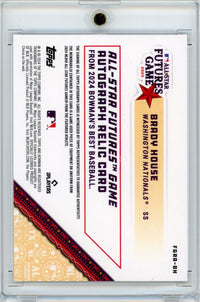 2024 Topps Bowmans Best Brady House #FGRA-BH Futures Game Auto #/500 Rookie RC Baseball Card