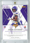 2020 Panini Phoenix Rookie Dual Jersey Auto Orange Justin Jefferson #RDA-JJ /50 Rookie Patch Autograph RPA Rookie RC Football Card