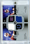 2007 Upper Deck Ultimate Collection Peyton Manning/Eli Manning #UDM13 Dual Game Used Relic /75 Football Card