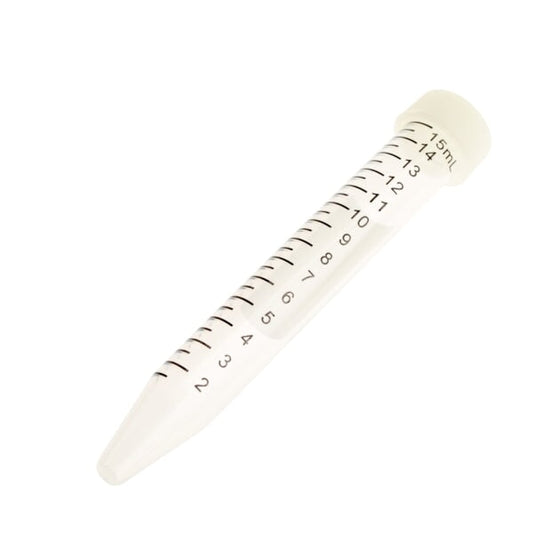 CELLTREAT 230480 15mL Centrifuge Tube, Metal Free - Bag, Sterile, 500/pk