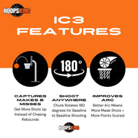 IC3 Basketball Shooting Machine Rebounder
