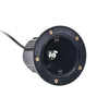 In-Ground Pathway Light with Brass-PVC Housing and Domed Half Lid for MR16 Bulbs