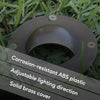 In-Ground Well Modern Lighting Fixtures with Brass Cover (Half Moon)