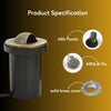 In-Ground Well Modern Lighting Fixtures with Brass Cover (Half Moon)