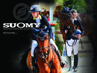 Suomy Apex Riding Helmet – Damask Brown (Lady)