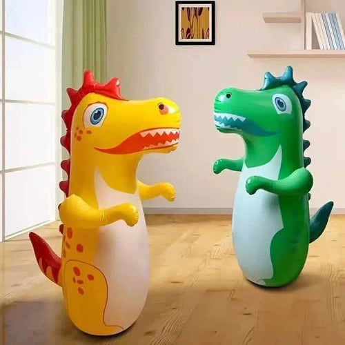 Inflatable T-Rex Punching Bag with Rebound Action