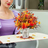 HugePop Pop Up Maple Leaf with Detachable Bouquet
