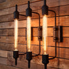 Innovative American Style Pipe Lamp for Balcony, Stairs and Bedside