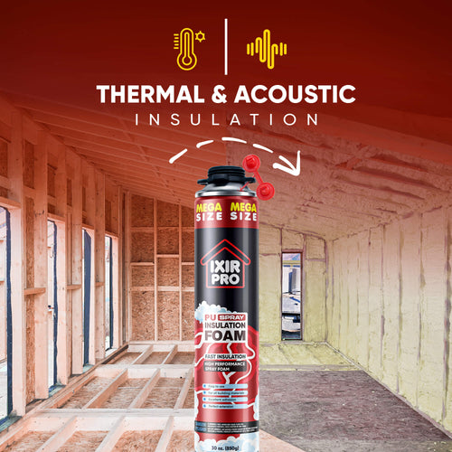 Spray Foam Insulation Kit -  30oz Complete DIY Insulation