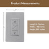 Intelligent Light Switch with Dimmer and Smart Control
