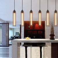Iron Chandelier with Metal Cage Design for Modern Spaces