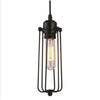 Iron Chandelier with Metal Cage Design for Modern Spaces