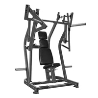 Excel Iso-Lateral Bench Press - Muscle D Fitness - Plate Loaded Chest Press - Piston Assisted Seat Adjustment