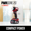 SKIL IW6739B-10 PWR CORE 20™ Brushless 20V 3/8 IN. Compact Impact Wrench Kit