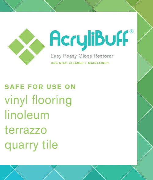 AcryliBuff Spray On Spray Buff Floor Gloss Restorer, 1 Quart