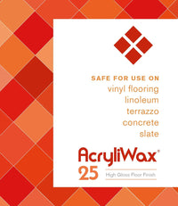 AcryliWax 25 High-Gloss, High Traffic Commercial Floor Finish