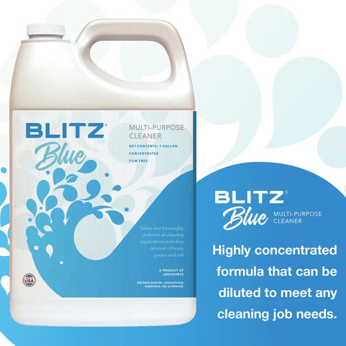 BlitzBlue - All Purpose Cleaner Degreaser 1:128, Gallon