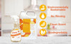 Fizzy Peroxide Citrus Powered Cleaner Degreaser 1:64, 1 Gallon